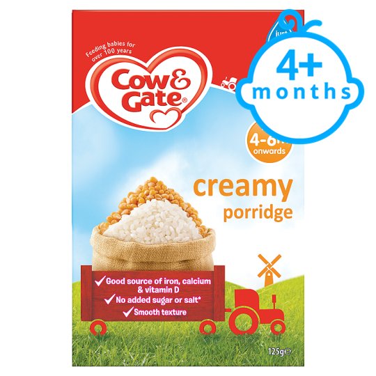 Cow and gate porridge hot sale tesco